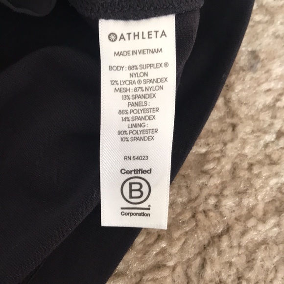 Athleta Black Tennis Skirt, Size Small - Picture 6 of 7